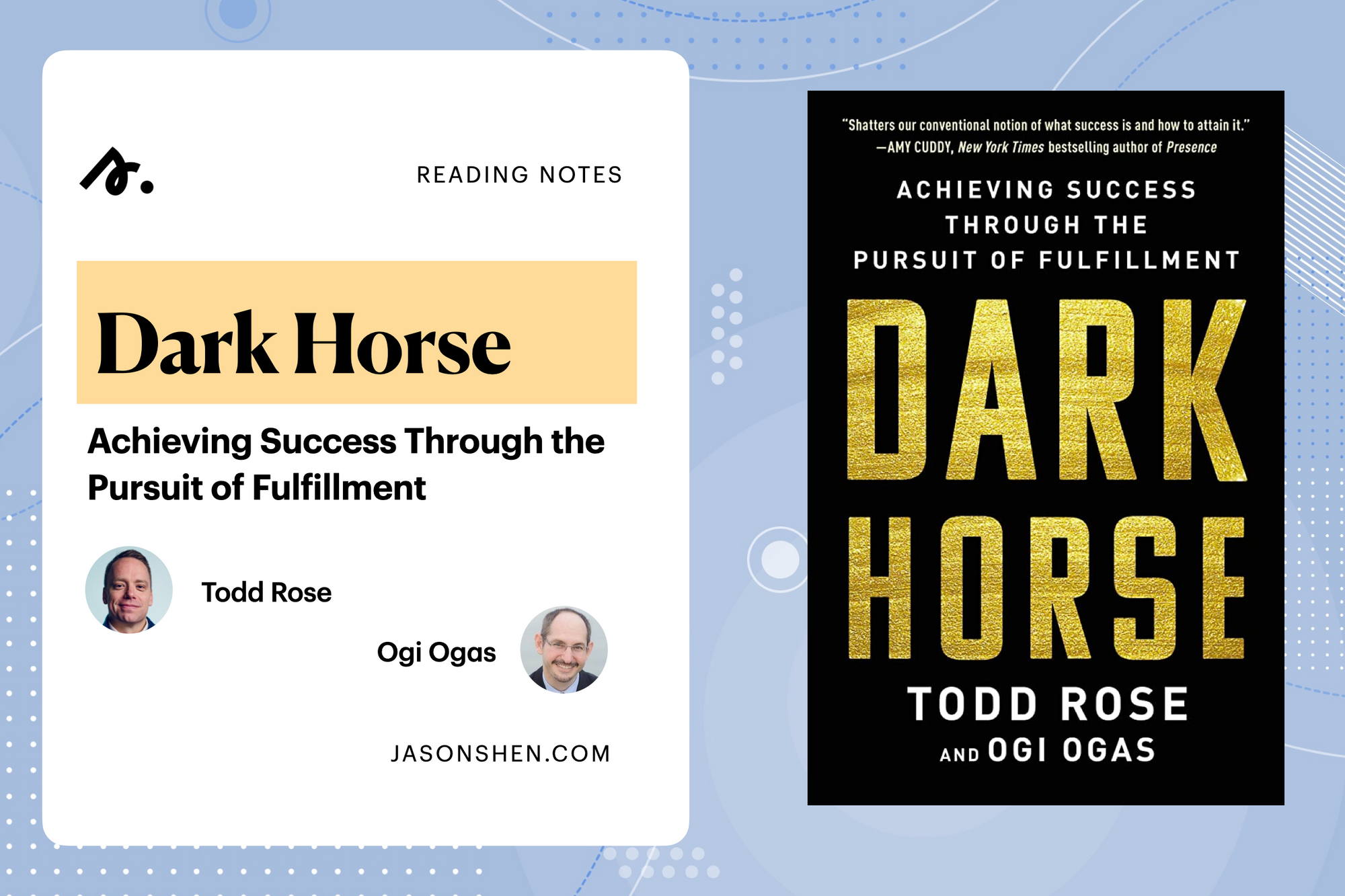 dark horse achieving success through the pursuit of fulfillment